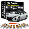 BADEYA 12Pcs For Toyota Prius Prime 2016 - 2018 2019 2020 2021 2022 LED Interior Reading L