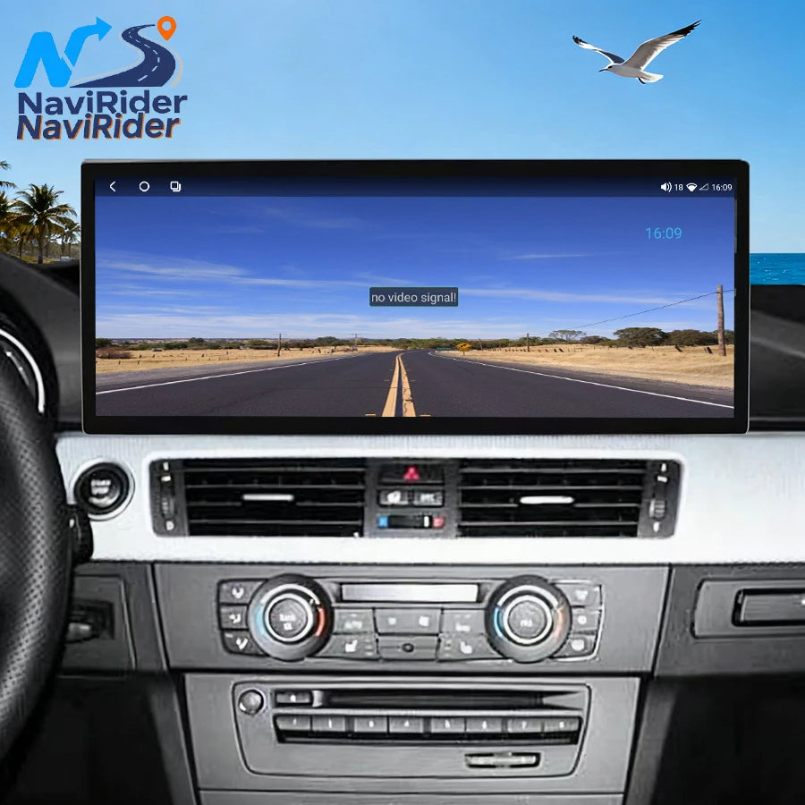 15.8inch Android Car Radio Carplay Multimedia Vido Player Stereo GPS For BMW 3 Series 5 Se