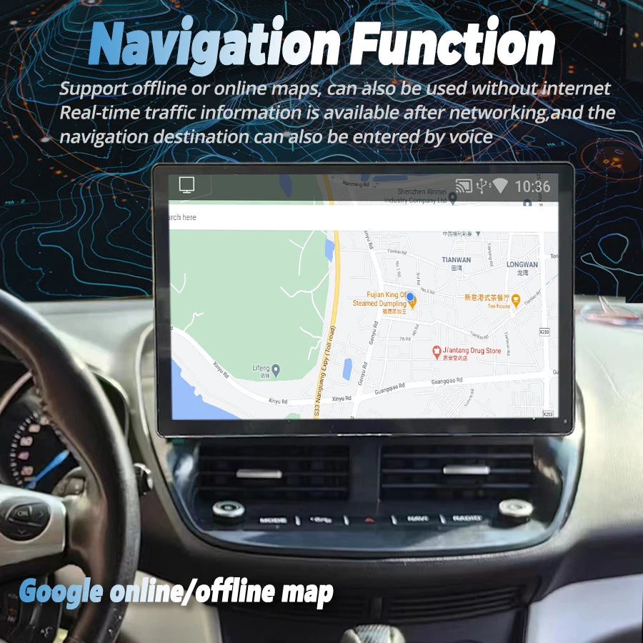 2 Din Android 13 Car Radio Multimedia Video Player For Ford C-MAX Kuga 2 Escape 3 2012 - 2 | AUTOKITSHOP