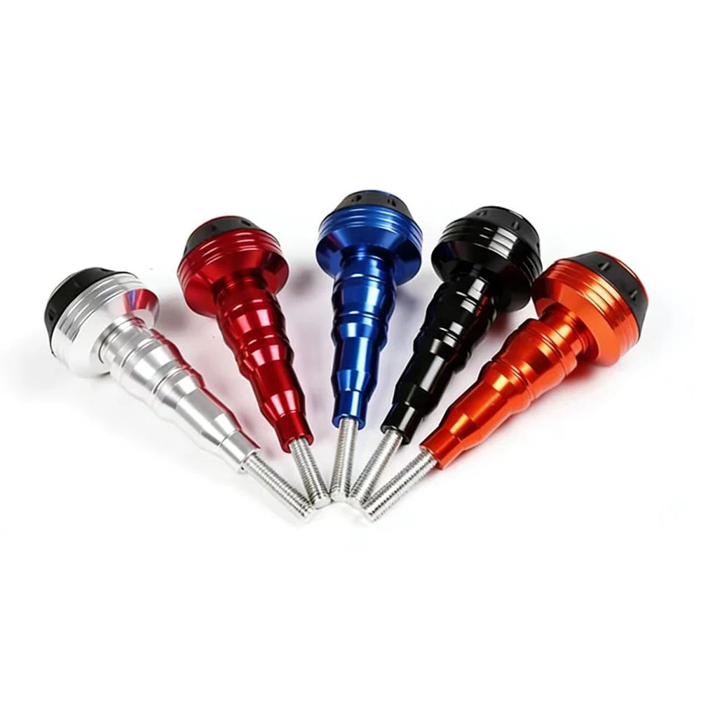 Universal Motorcycle Protector Anti Crash Caps Durable M10 Motorbike Frame Anti-Falling Slider F - Automotive LED Light