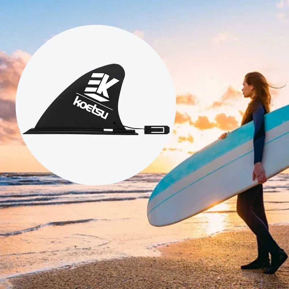 Surfboard Tail Fin Stand Up Board Quick Release Longboard Fin Detachable Paddle Board Fin for Su - Automotive LED Light