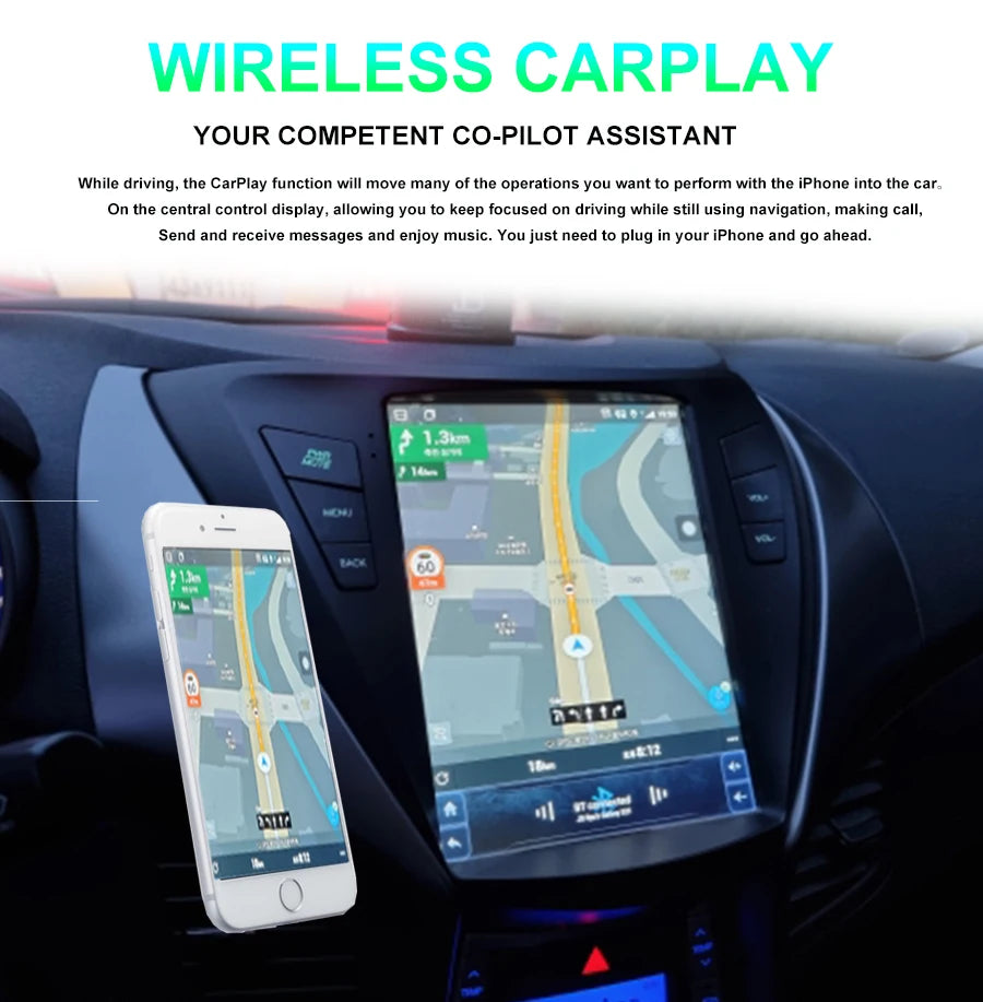 NaviRider Android 14 Car Multimedia Video Player GPS For Hyundai Elantra MD 2012 I35 Avant | AUTOKITSHOP