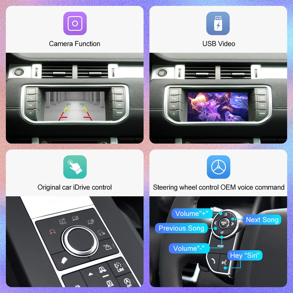 Wireless Carplay For Land Rover/Jaguar/Range Rover/Evoque/Discovery 2012-2018 Android Auto | AUTOKITSHOP