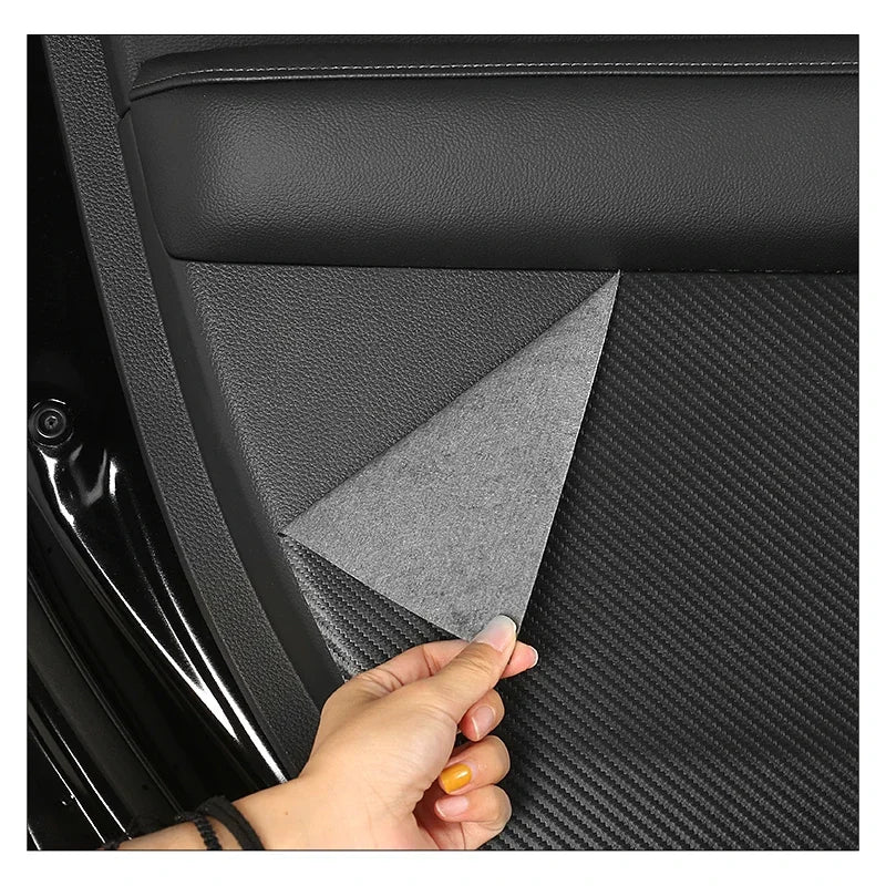 For Honda CRV 2023 2024 2025 CR-V 6th Gen Hybrid Car Door Anti-kick Protection Cover PU Leather  - Automotive LED Light