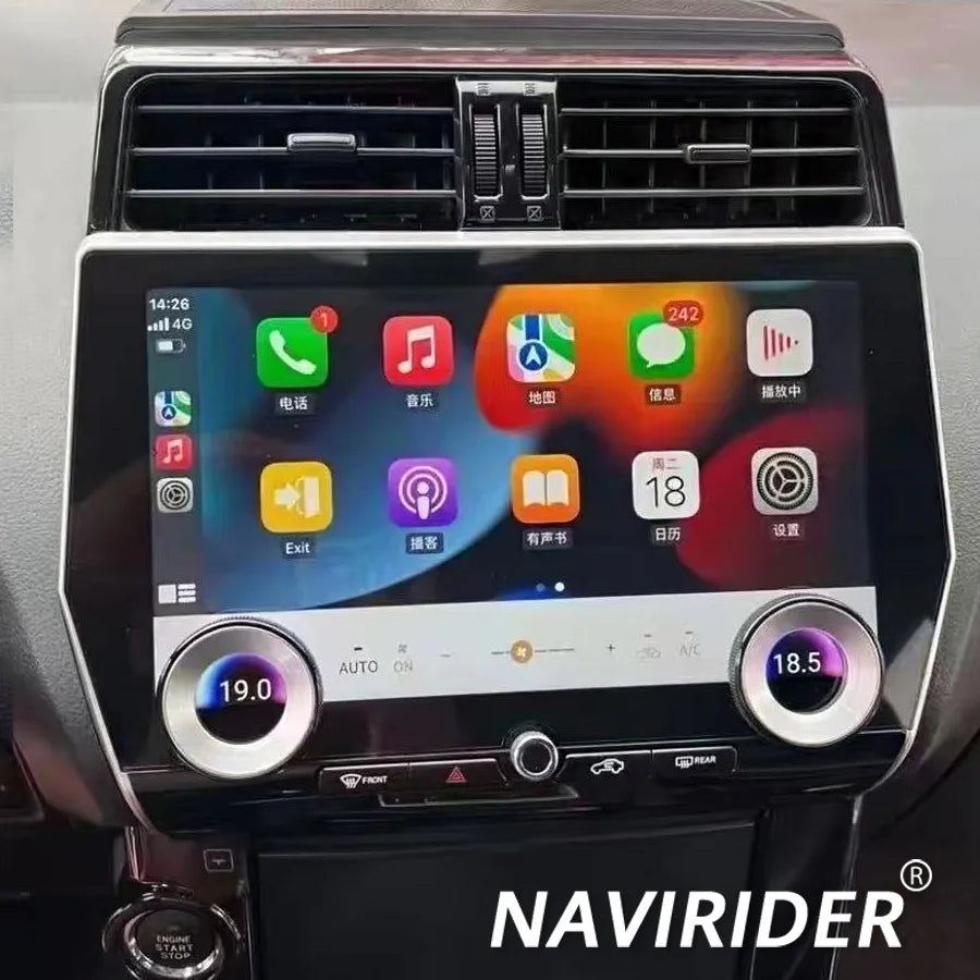 2K Android Screen 2Din Radio Stereo For TOYOTA Prado 150 2013 2021 2022 LC150 GPS Carplay  | AUTOKITSHOP