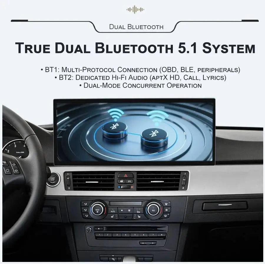 S 15.8'' Wireless Carplay Multimedia Linux Touch Screen For BMW 5 Series F10 F11 2012-2017 | AUTOKITSHOP