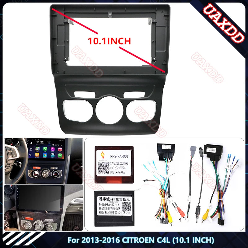 DVD Radio Android stereo Harness screens accessories navigation dashboard cable frame canb