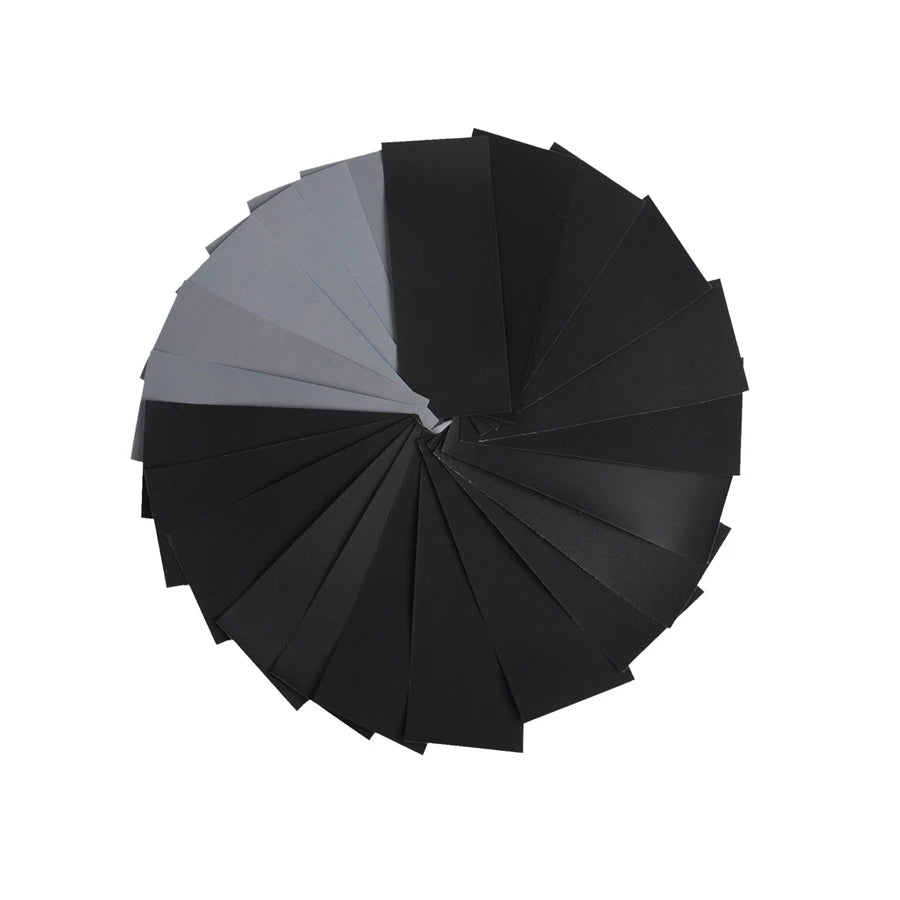 90 X Car 9x3.6" Silicon Carbide 80-3000 Grit Wet Dry Sandpaper Abrasive Paper