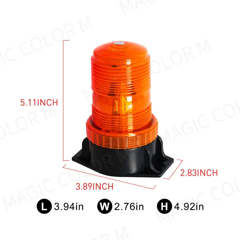 12-24V 48V 60V 80V 30 LED High Power Emergency Warning Flash Strobe Light Beacon for Forkl | AUTOKITSHOP