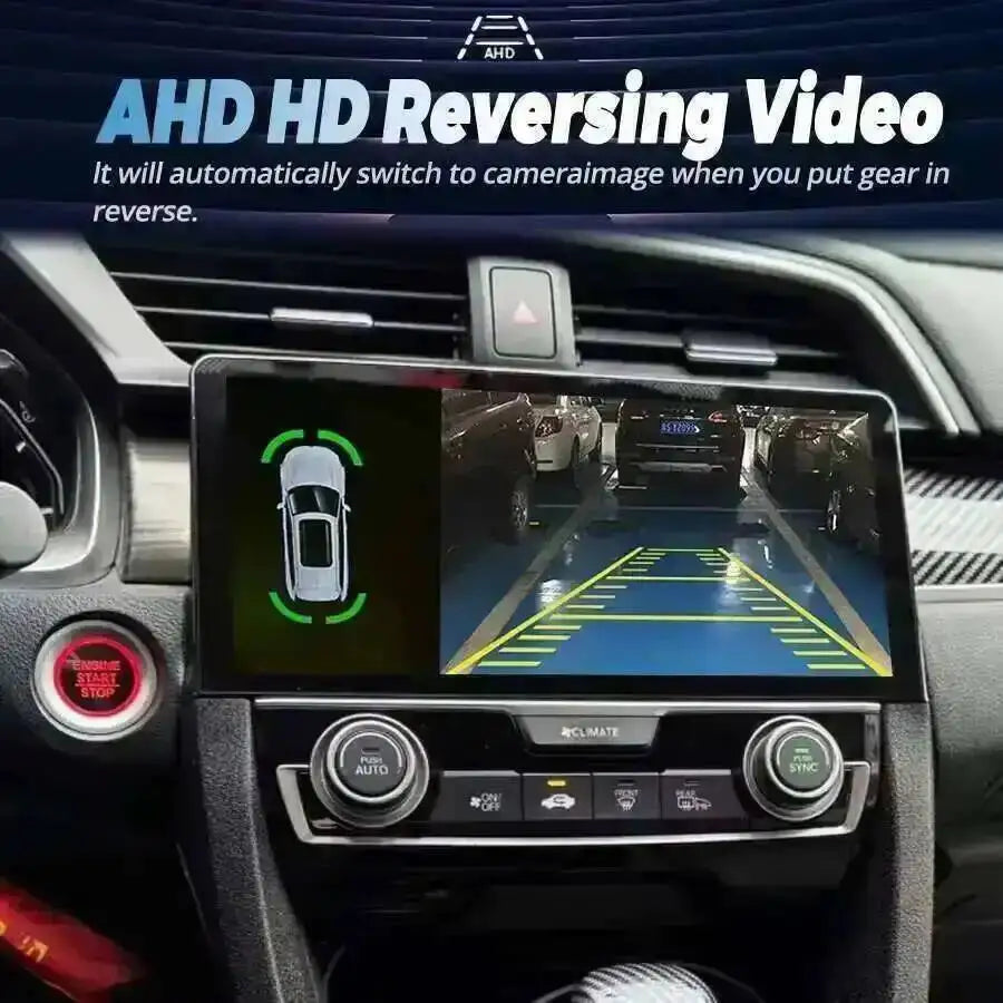 For Honda Civic 2016 2017 2018 2019 2020 2021 CarPlay Autoradio 10.33" Android Screen Car  | AUTOKITSHOP