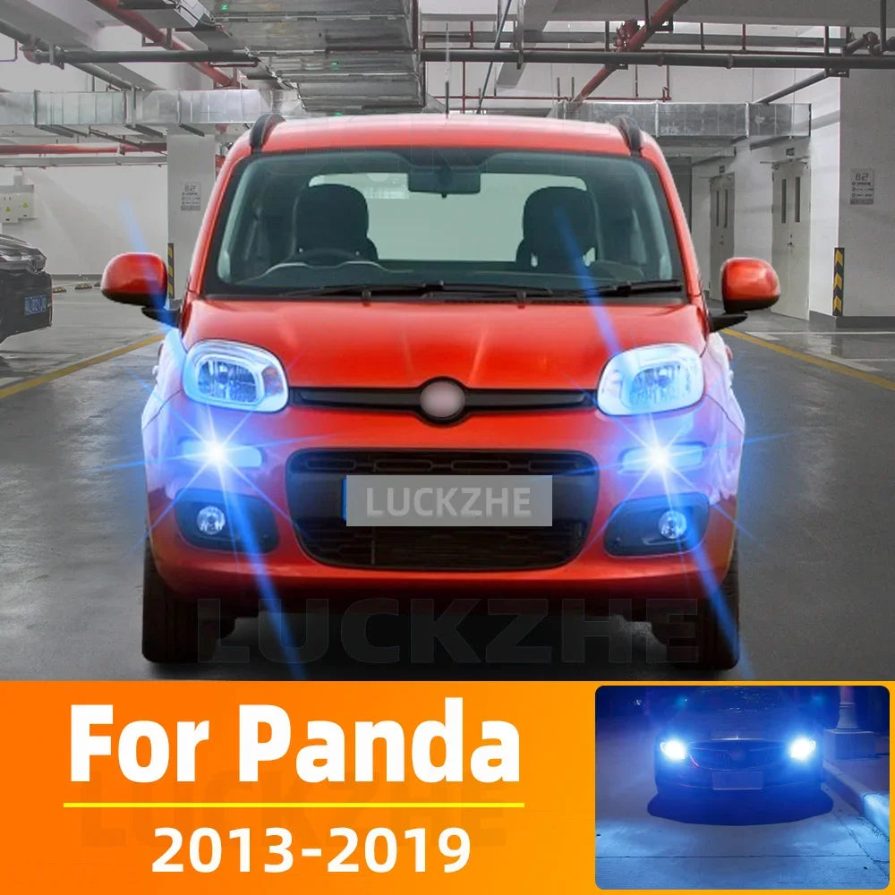 2-Piece LED Interior Light Kit for Fiat Panda Accessories - Canbus Error-Free Bulbs | AUTOKITSHOP