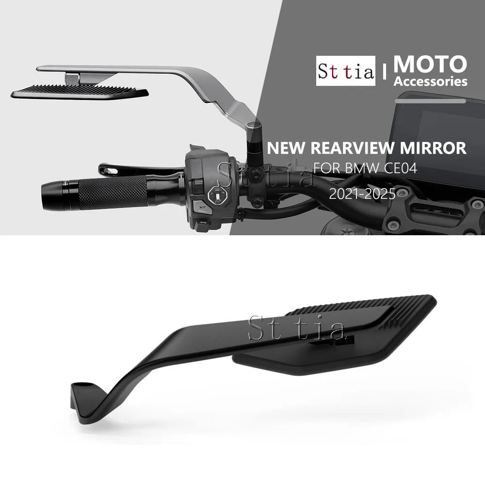 CE04 New Motorcycle Wing Mirrors Fit For BMW CE 04 2021-2025 2024 2023 CNC Alumi for BMW CE04 2021-2025 - Automotive LED