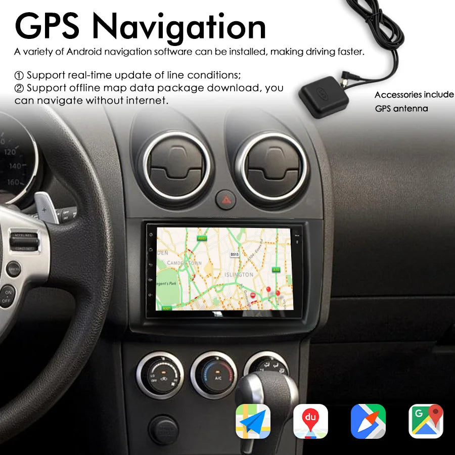 Android 14 Car Multimedia Video Player Autoradio For Nissan Rogue 2010 2009 2015 GPS Stere
