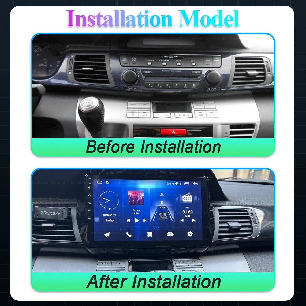 Android 16 For Honda Frv Fr-vedix 2004 2005 2006 2007 2008 2009 Car Radio Auto Multimedia  | AUTOKITSHOP