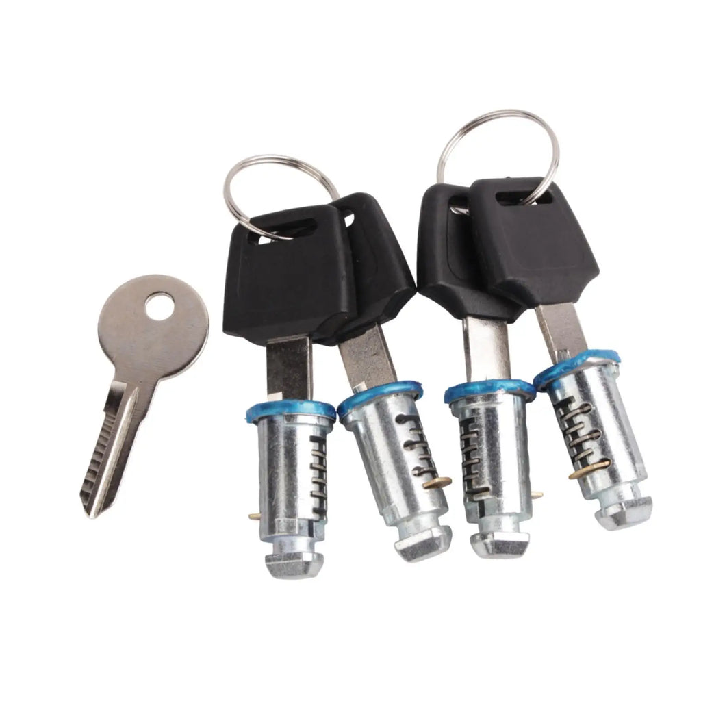 Roof Rack Locks Replacement Roof Rack Cross Lock Key Kit Rooftop Cargo Rack Locks SUV Locks Keys - Automotive LED Light