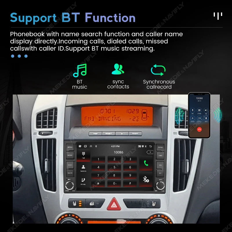 For Kia Ceed 2007 2008 2009 Carpay Touch Screen Car Radio Stereo Android Auto Multimedia V | AUTOKITSHOP