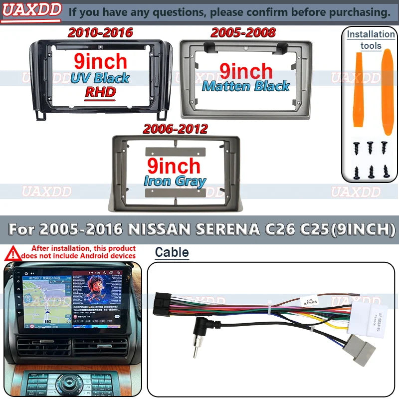 LED Interior Light Kit for NISSAN C25 C26 2005-2016 - Canbus Error-Free Interior Bulbs