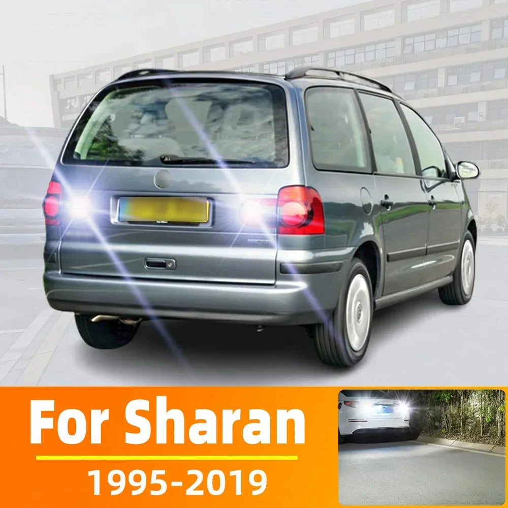 2-Piece LED Interior Light Kit for VW Volkswagen Sharan 7M 7N Accessories 1995-2019 - Canbus Dome Map Door Trunk Bulb...