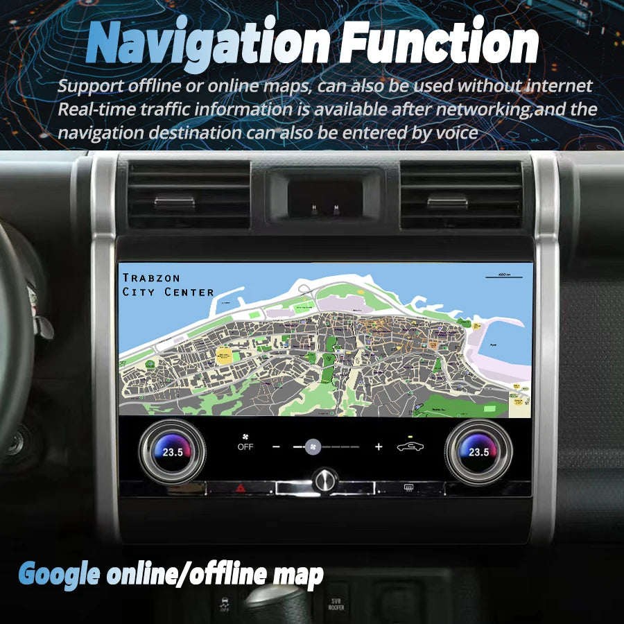 13" Android 13 CarPlay GPS Navigation 4G WiFi RDS IPS Multimedia Video Player Car Stereo R | AUTOKITSHOP
