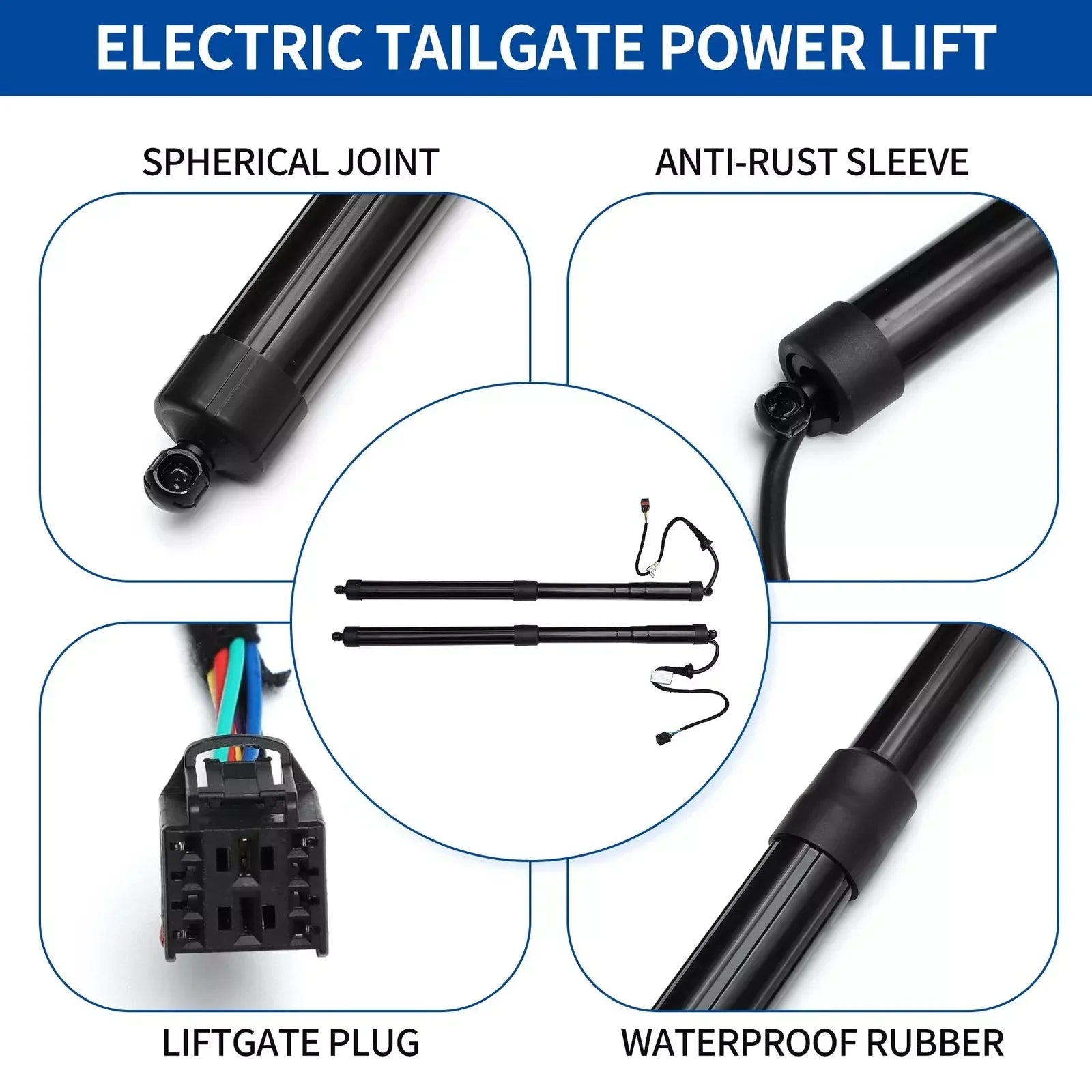 Electric Trunk Strut For 2020-2024 Polestar 2 Electric Rear Liftgate Trunk Strut Shock 316 | AUTOKITSHOP