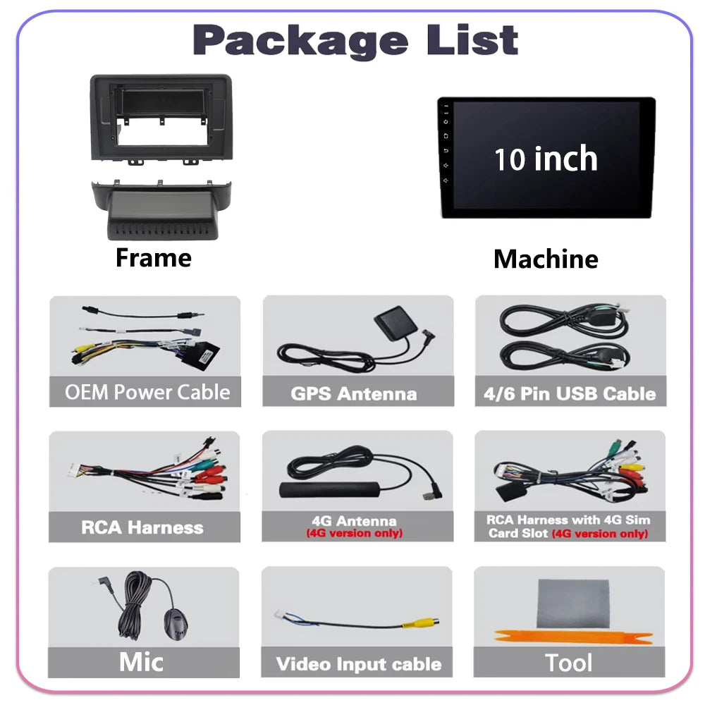 CarPlay For Hyundai Staria H1 2021 2022 2023 Stereo radio Android auto Car Radio Multimedi