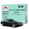 27-Piece LED Interior Light Kit for Jaguar XJ X350 X358 - Canbus Error-Free Bulbs | AUTOKITSHOP