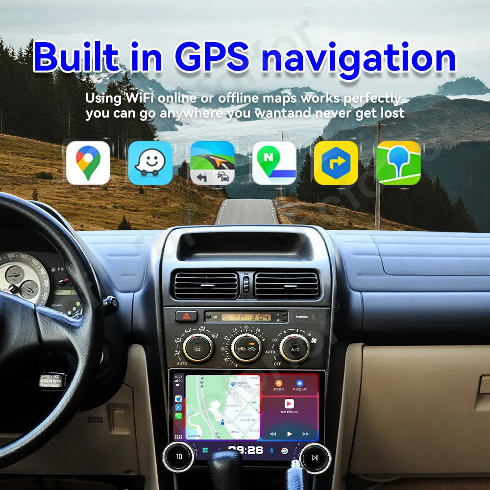 Elite 11.5 Inch Android 15 Wireless CarPlay Upgraded HD Screen GPS Navigation Multimedia C
