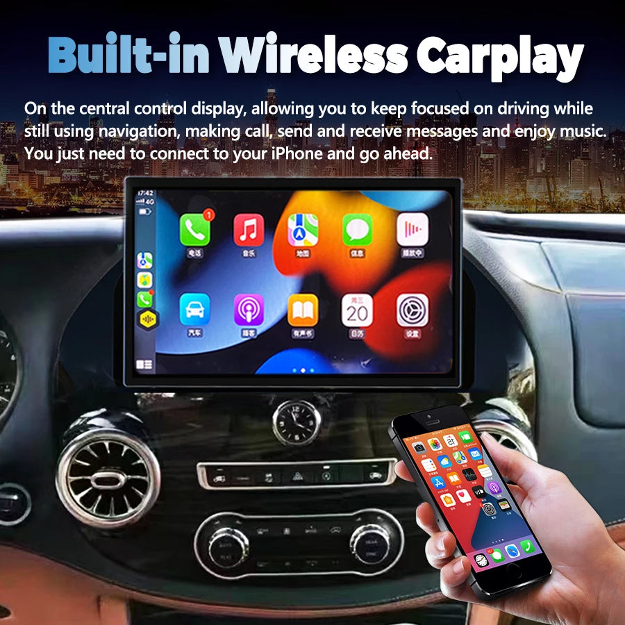 13.3inch Android 13 For Mercedes Benz Vito W447 2014-2021 Car Multimedia GPS Navigation Au | AUTOKITSHOP