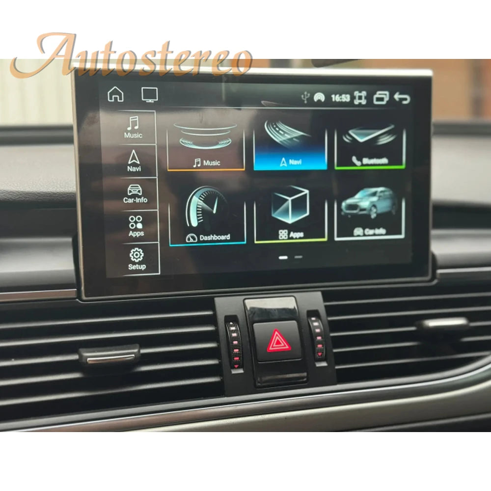 9 inch Android Carplay for Audi A6 S6 A7 S7 2012-2018 Car Multimedia Player GPS Navigation