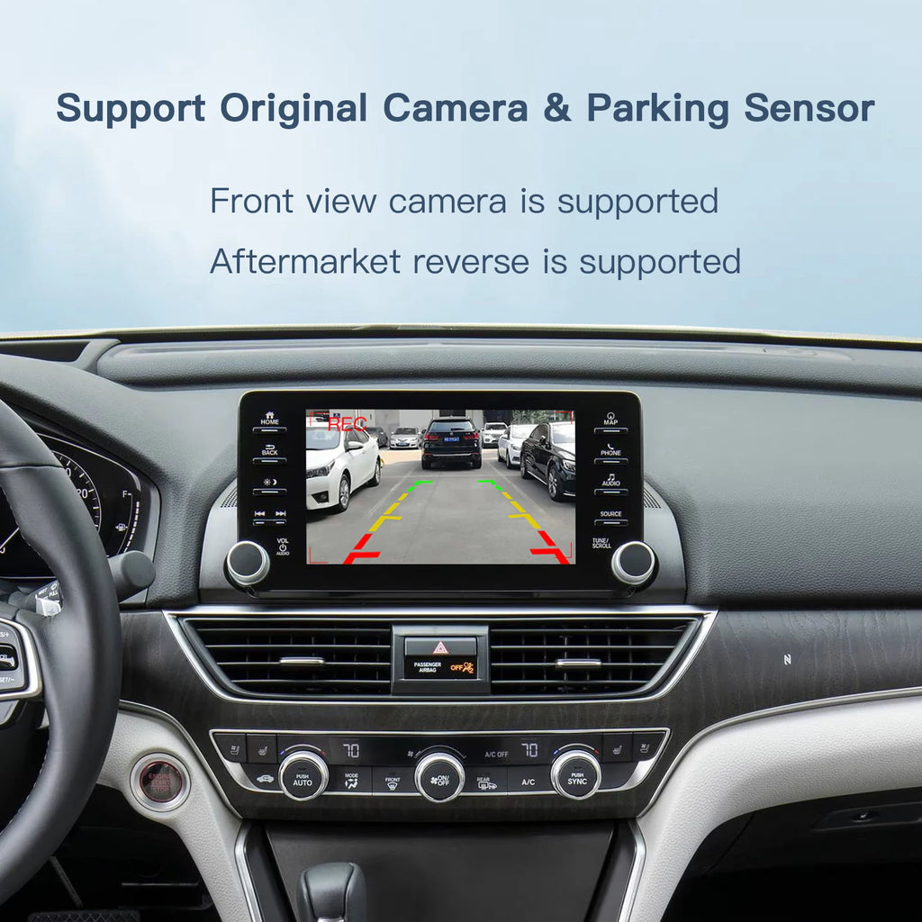 CARABC Wireless Carplay Android Auto Mirror Link for Honda Accord INSPIRE 2017-2020 GPS Na