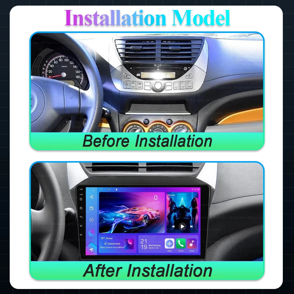 Android 16 For Suzuki Alto 2009 2010 2011 2012 2013 2014 2015 2016 Multimedia Stereo Car D | AUTOKITSHOP