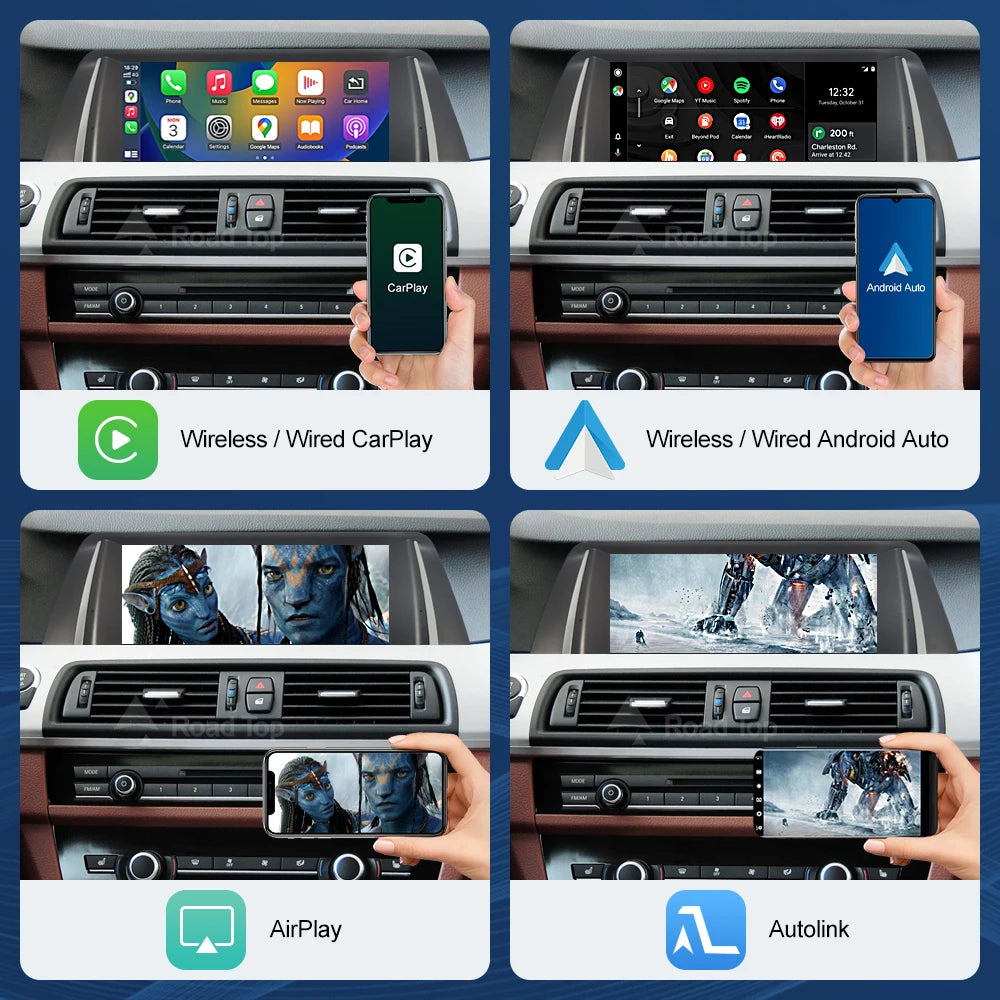 10.25 1920*720 Multimedia Display For BMW 5 Series F10 F11 2011-2017 CIC NBT Touch Screen  | AUTOKITSHOP