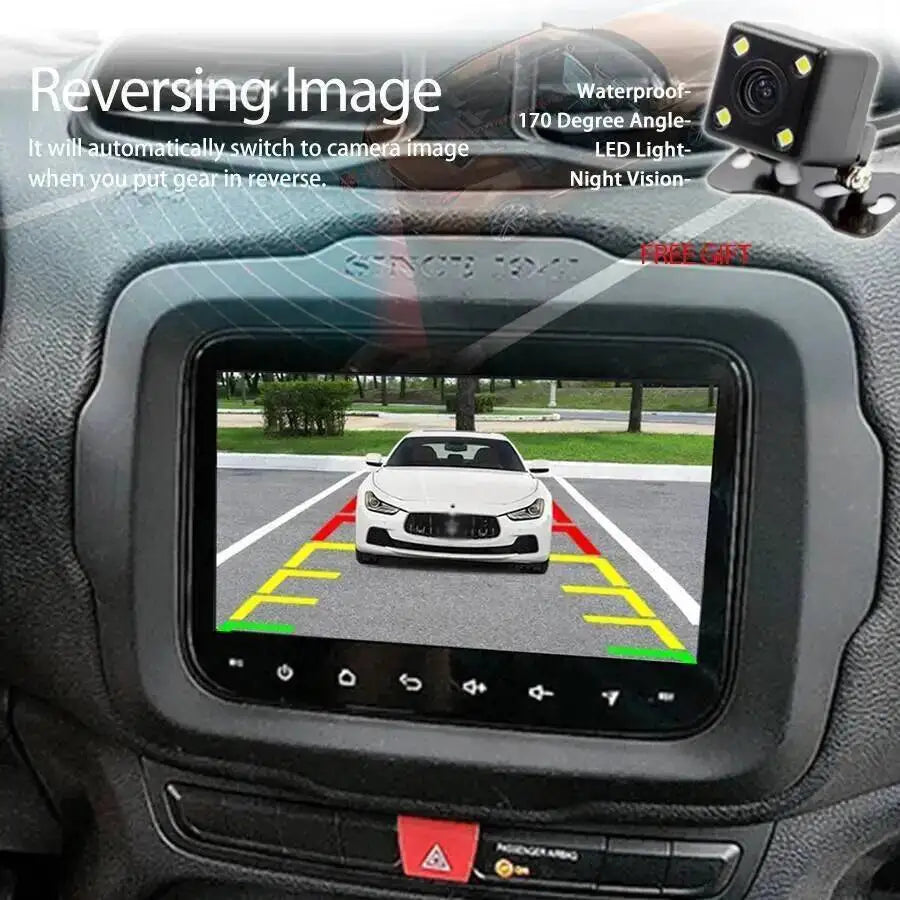 8.4inch Android Car Radio Stereo GPS For JEEP RENEGADE Multimedia Video Player Touch Scree