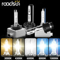 roadsun 2Pcs D1S D2S D3S D4S Xenon Headlight HID Car Bulbs 35W D1 D2 D3 D4 Headlamp 4300K