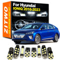 13Pcs Car Indoor Bulb For Hyundai IONIQ EV 2016 2017 2018 2019 2020 2021 2022 2023 LED Interior  - Canbus LED Car Light
