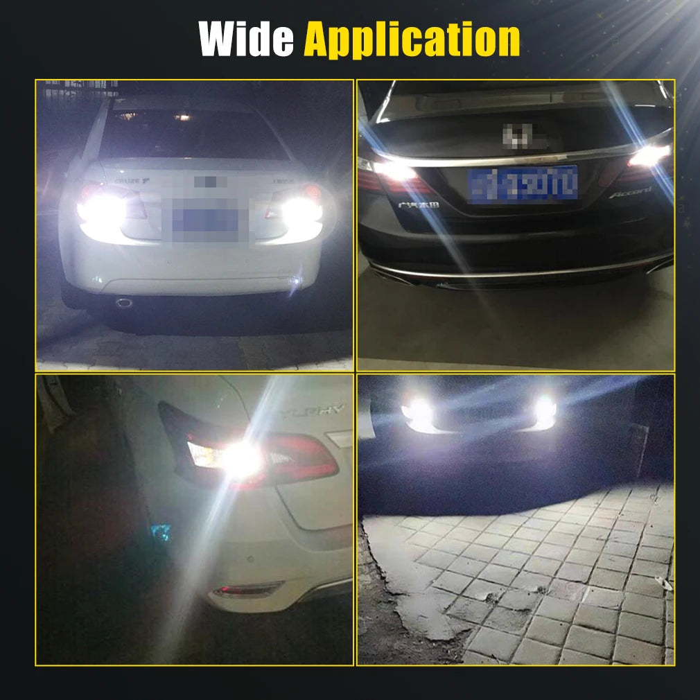 1200LM 921 T15 LED Back Up Reverse Light Bulbs Car 912 902 W16W Canbus WY16W LED Bulbs Rep