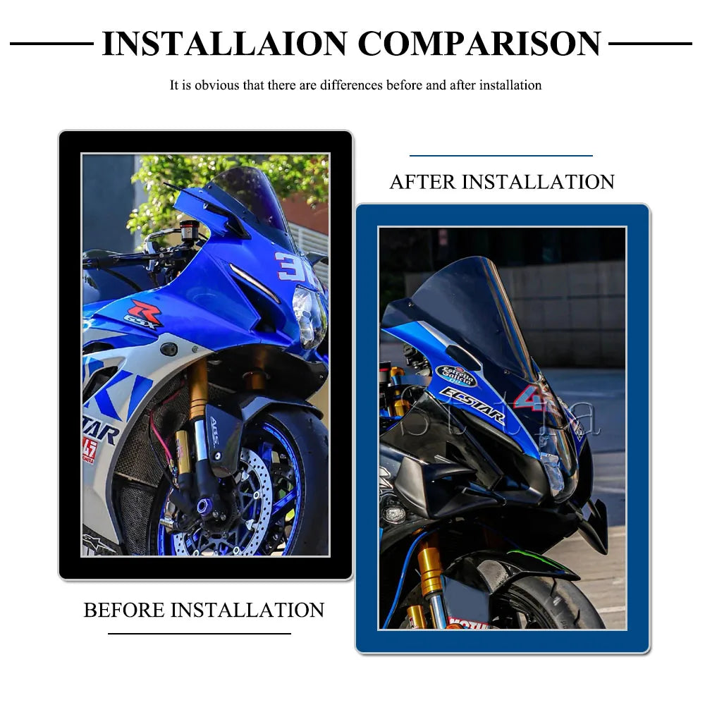 For SUZUKI GSX-R1000 GSXR1000 GSX R1000R 2017-2023 New Motorcycle Front Spoilers for SUZUKI R1000 2017-2023 - Automotive