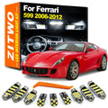 ZITWO 9Pcs Canbus For Ferrari 599 GTB GTO SA 2006 2007 2008 2009 2010 2011 2012 Car Bulbs LED In - Canbus LED Car Light