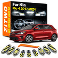 ZITWO 12Pcs LED Bulb Interior Dome Map Light Kit For Kia Rio 4 MK4 IV Hatchback  for Kia MK4 - Canbus LED Car Light