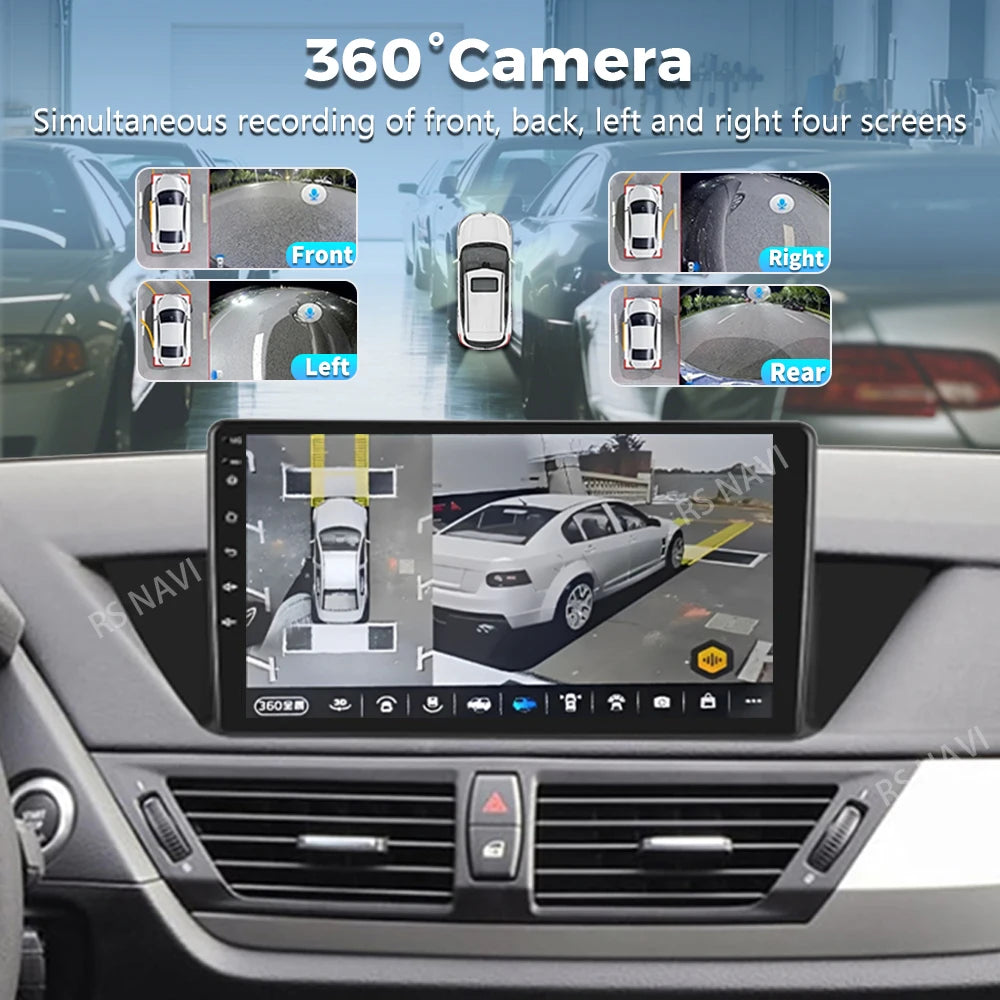 Android 16 For BMW X1 E84 2009 - 2012 2K QLED Android Car Radio Multimedia Video Player GP