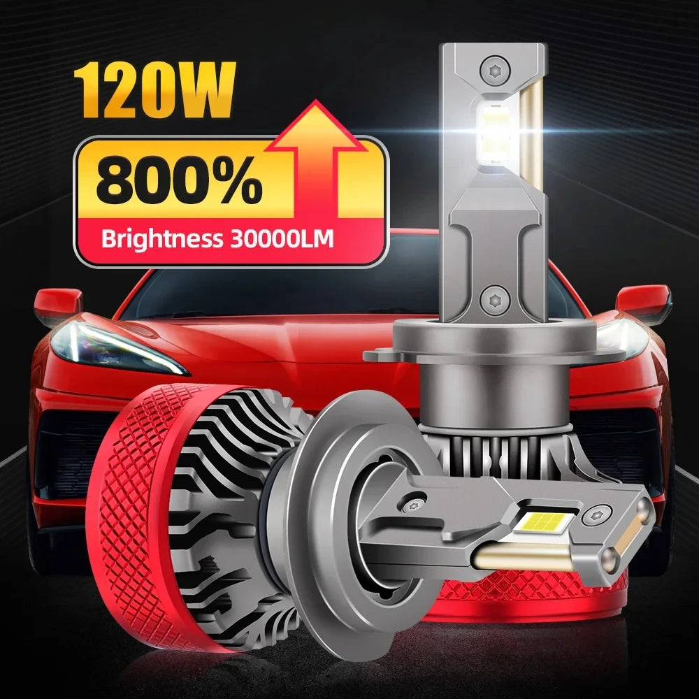 roadsun Car Products H7 LED Canbus Light 30000LM Bulbs Lamp Headlight Led H4 H11 H1 HB3 HB