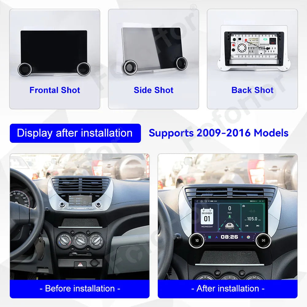 Premium Elite 11.5 Inch Android 15 Full HD Touch Car Stereo Wireless CarPlay GPS Multimedi
