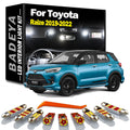 10-Piece LED Interior Light Kit for Toyota - Canbus Error-Free Interior Bulbs
