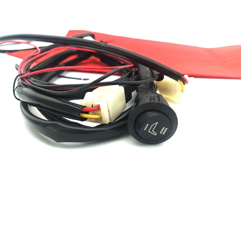 Seat Pad Heating Heater 1 Piece 12v Heated Atv With Low/high/off Switch