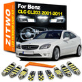 12Pcs Canbus Car LED Interior Light Kit For Mercedes Benz CLC Class CL203 CLC200 for Mercedes 2001-2008 - Canbus LED Car