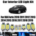 LED Interior Light Kit for KIA Forte 2010-2016 - Canbus Dome Map Door Trunk Bulbs | AUTOKITSHOP