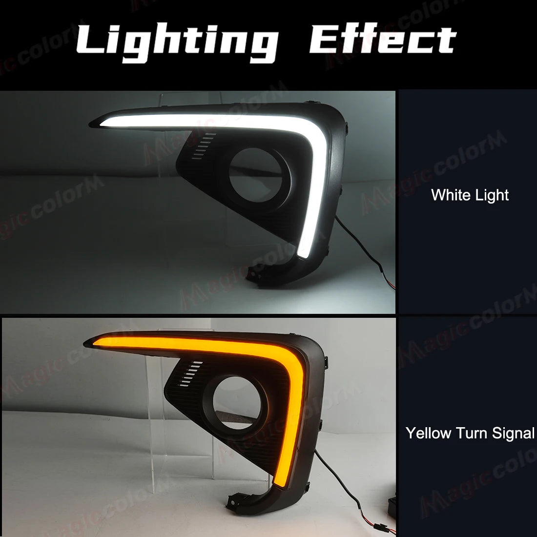 For Suzuki Ertiga 2018 2019 2020 DRL Fog Lamps LED Daytime Running Lights Front Bumper Day | AUTOKITSHOP