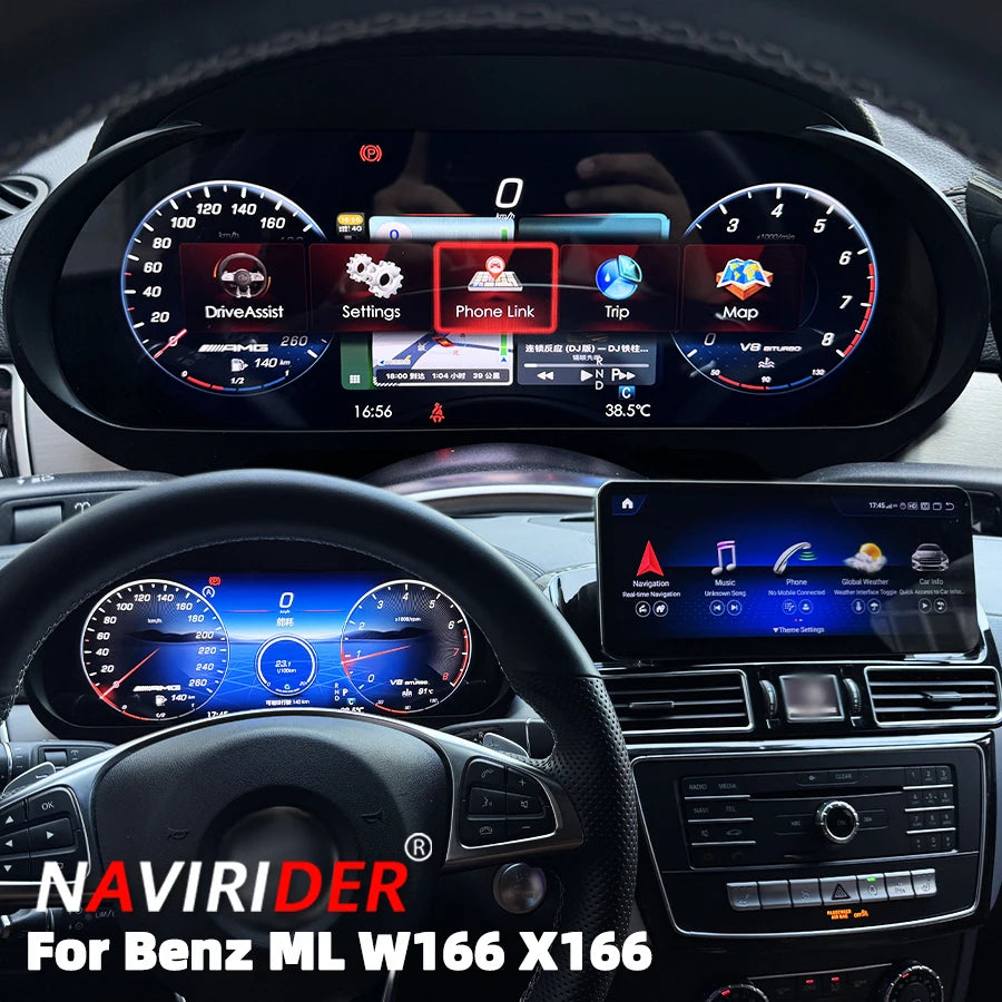 LED Interior Light Kit for Smart W166 X166 GLE 2012-2019 - Canbus Error-Free Interior Bulbs