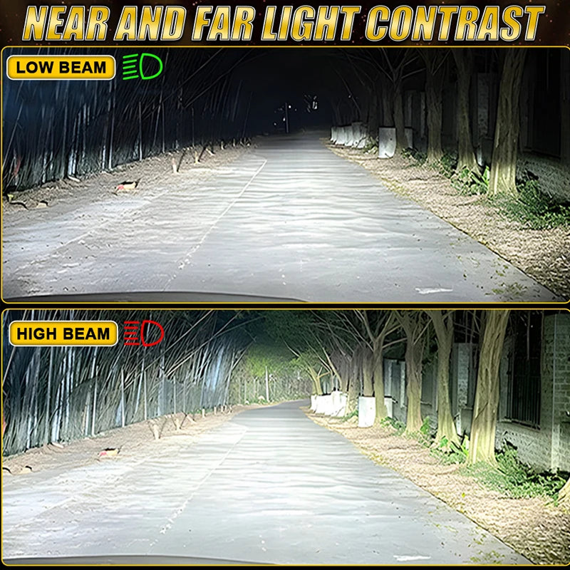 H7 LED CANBUS 360 for Projector Lenses 1300W H11 H1 H4 LED H8 H9 Headlight Bulb HB3 9005 H