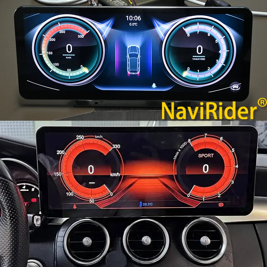 14.6" For Mercedes Benz V Class W205 W447 W205 GLC X253 C300 C350 2016-2022 Carplay GPS Ul | AUTOKITSHOP